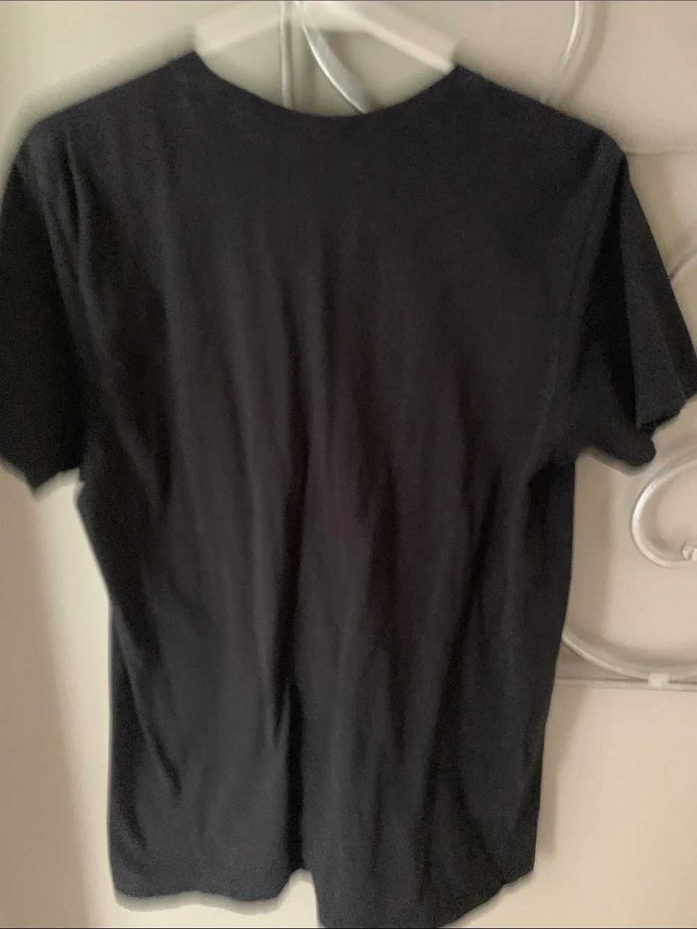 Polo by Ralph Lauren Black Short-Sleeve Crewneck Tee with Red Polo Logo